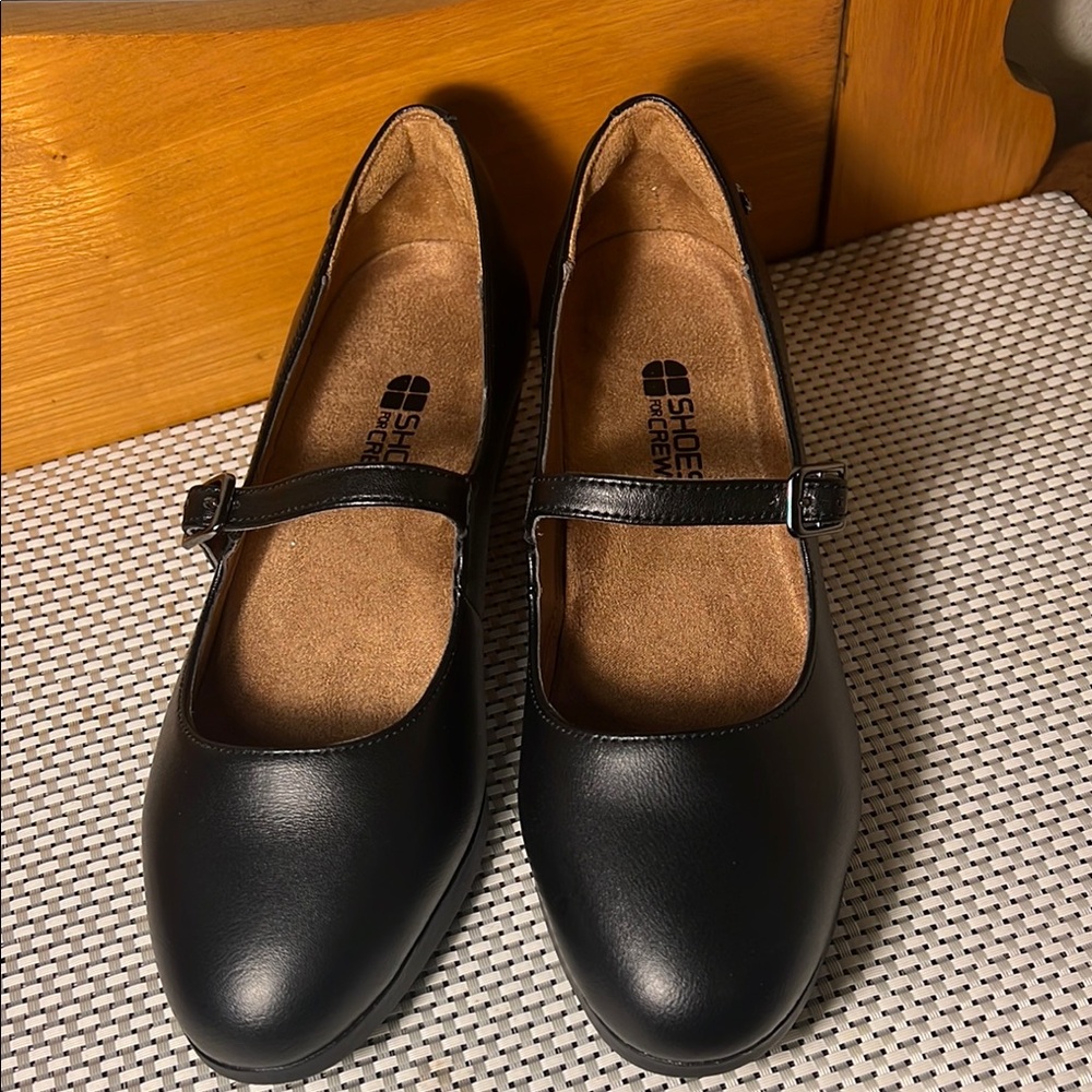 Shoes For Crews Size 6 Black Mary Jane Shoes NWOT